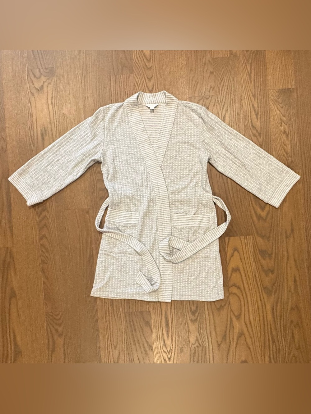 Charter Club Intimates Waffle-Knit Belted Robe - Picture 11 of 13